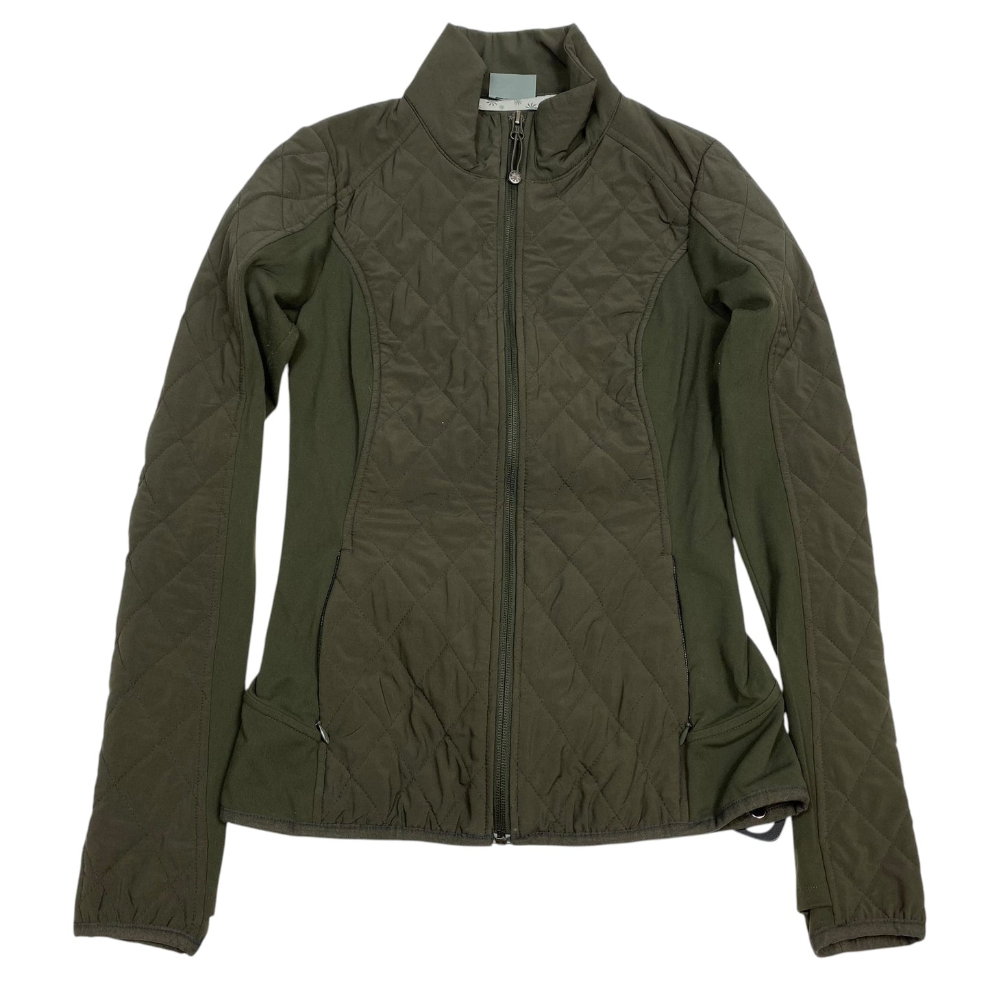 Athletic Jacket By Athleta In Green, Size: Xs