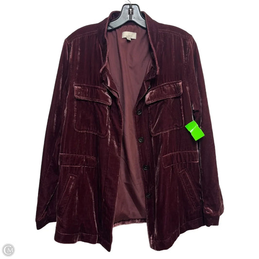 Jacket Other By Loft In Pink, Size: M