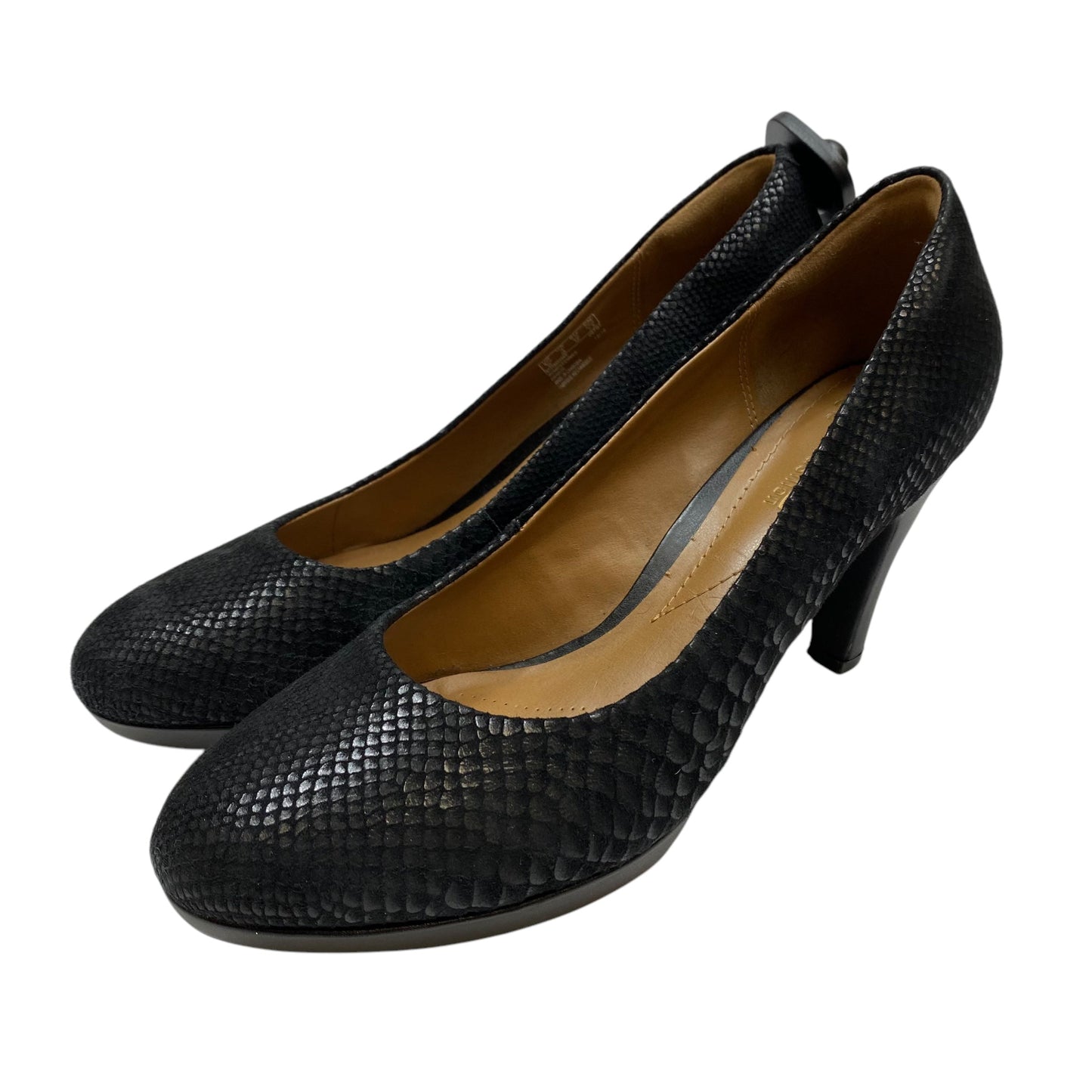 Shoes Heels Stiletto By Clarks In Black, Size: 9