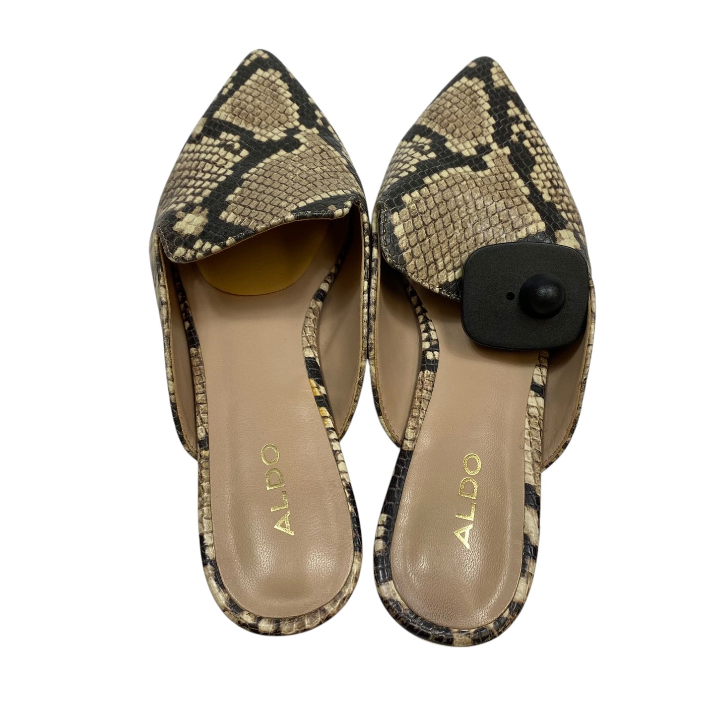 Shoes Flats By Aldo In Snakeskin Print, Size: 7.5