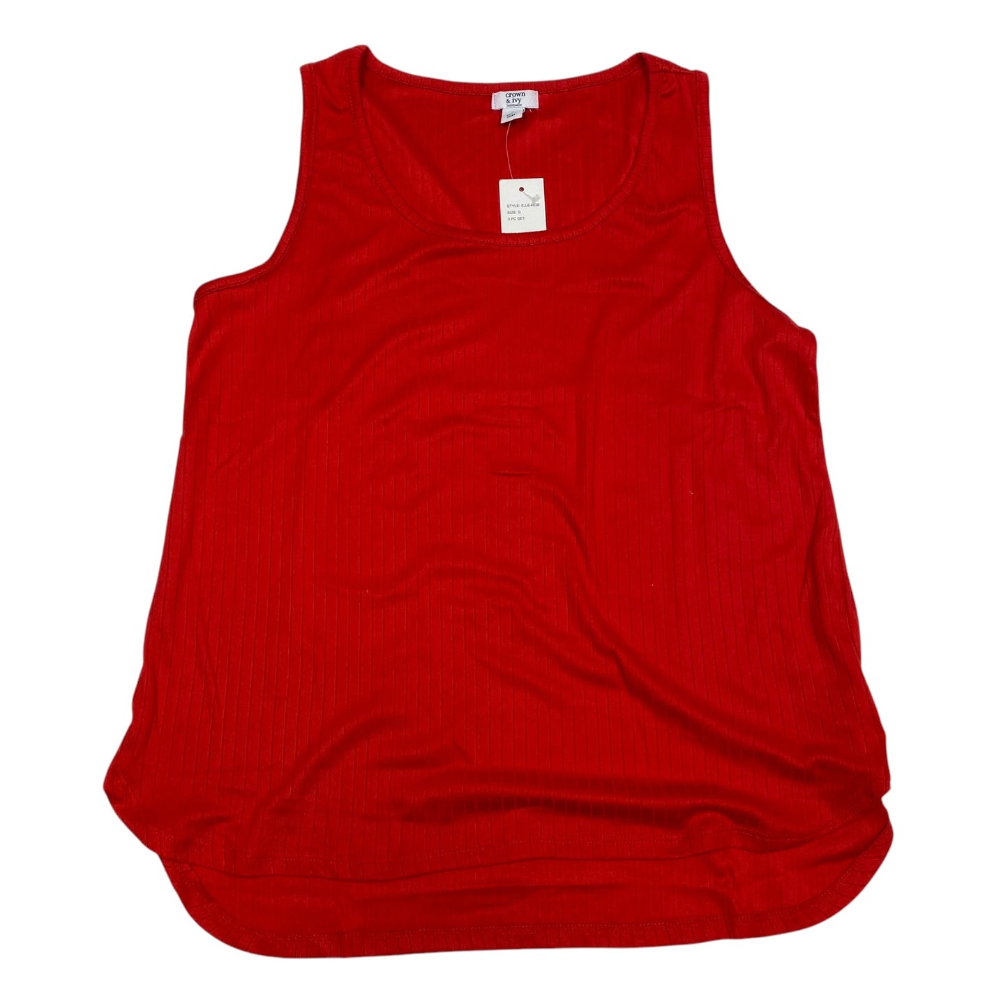 Top Sleeveless By Crown And Ivy In Red, Size: S