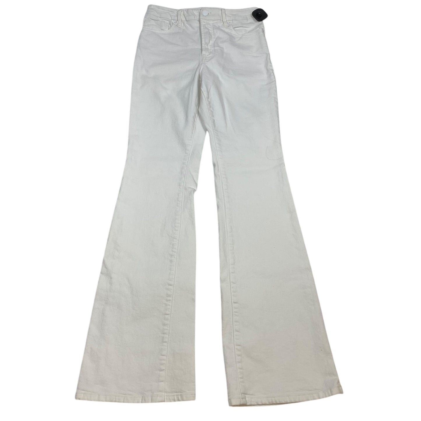 Jeans Designer By Good American In White Denim, Size: 6