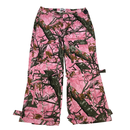 Pants Cargo & Utility By Fashion Nova In Pink, Size: 2x