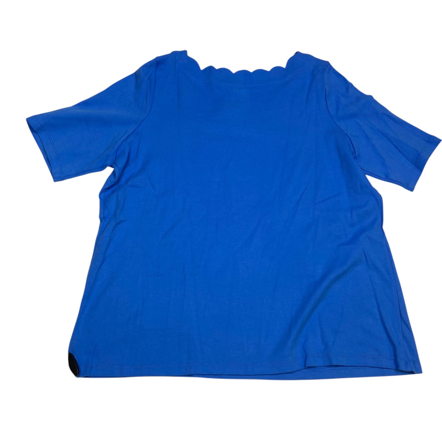 Top Short Sleeve Basic By Kim Rogers In Blue, Size: Xxl