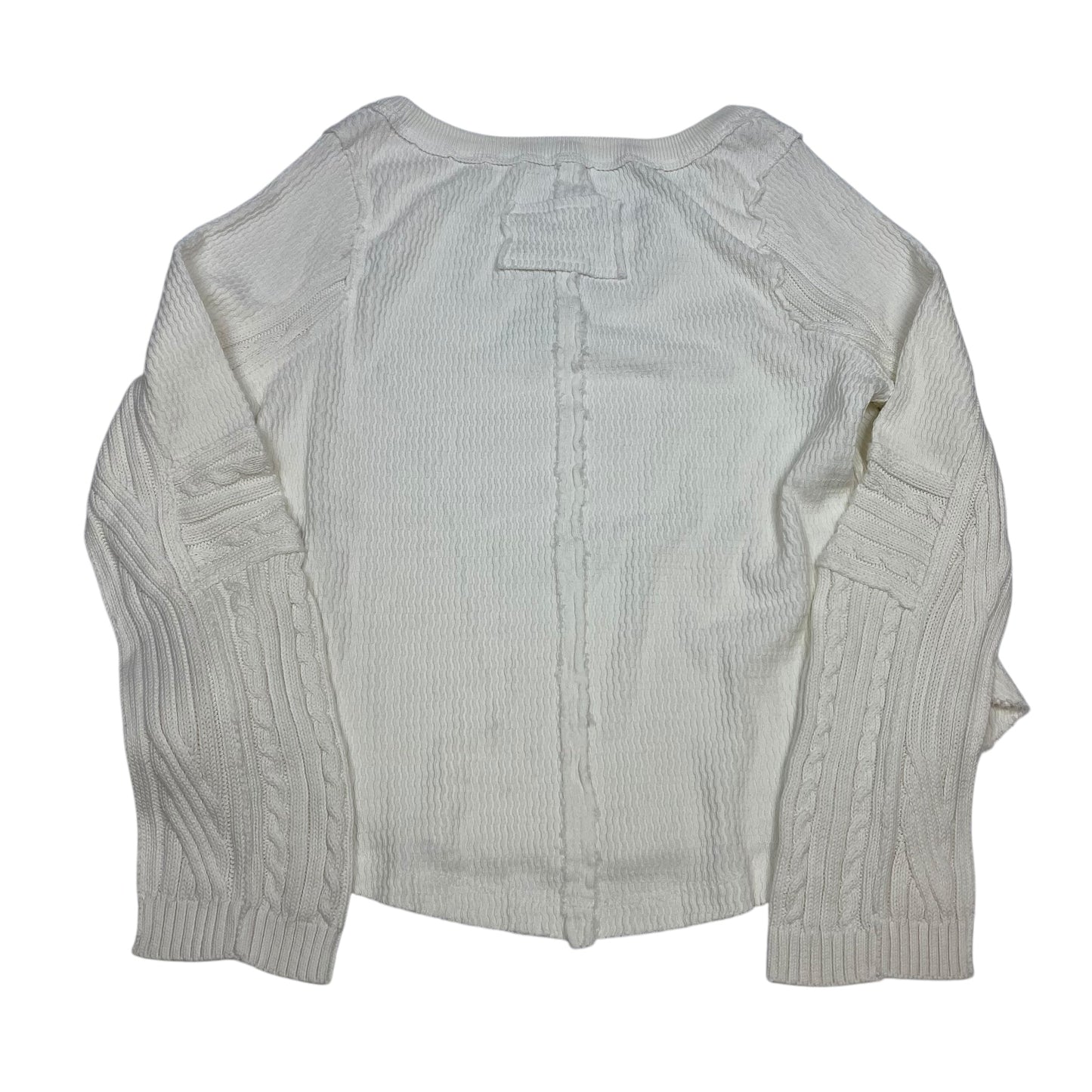 Top Long Sleeve By We The Free In White, Size: Xs