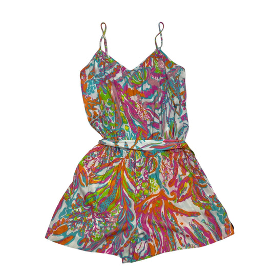 Romper Designer By Lilly Pulitzer In Multi-colored, Size: S