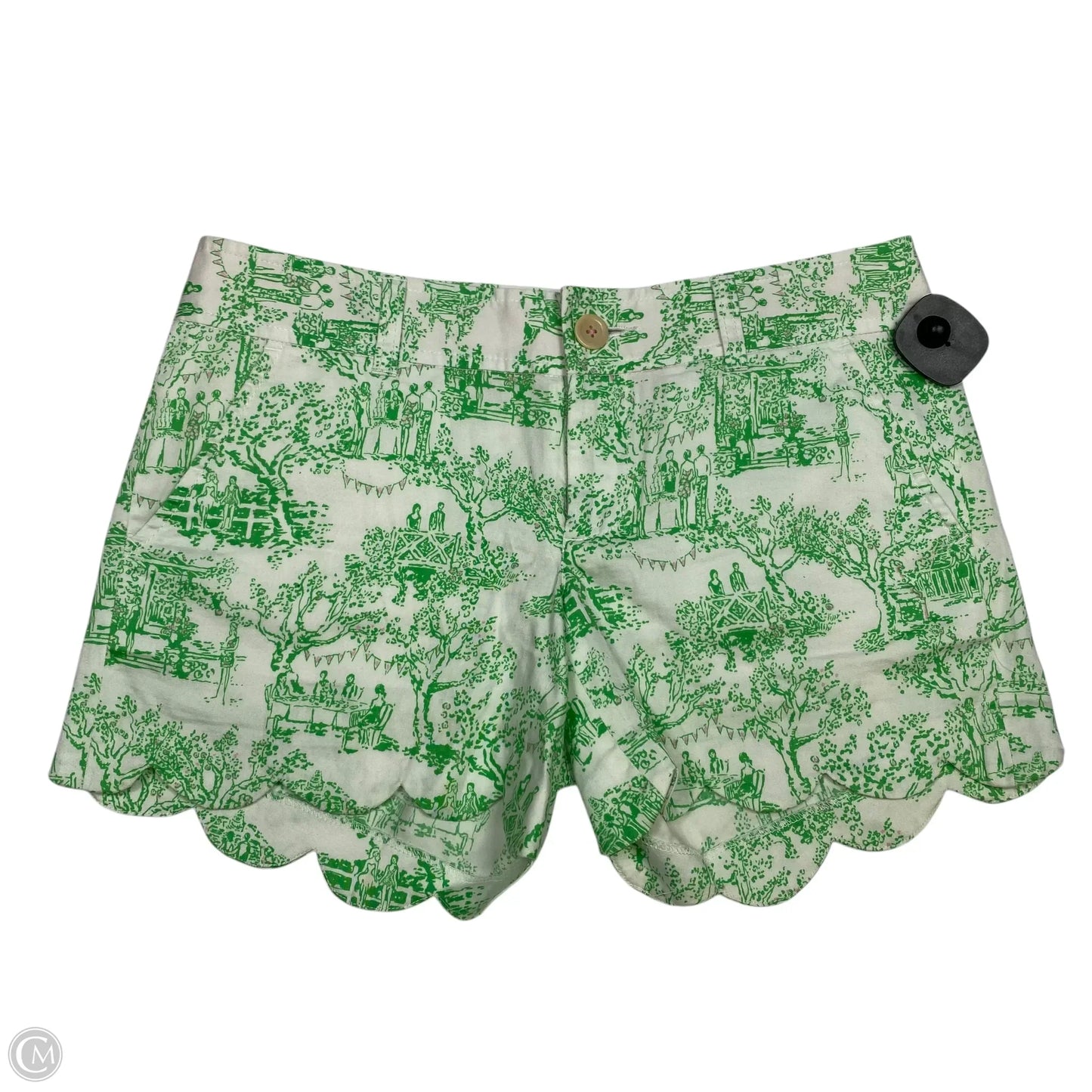 Shorts Designer By Lilly Pulitzer In Green, Size: 2