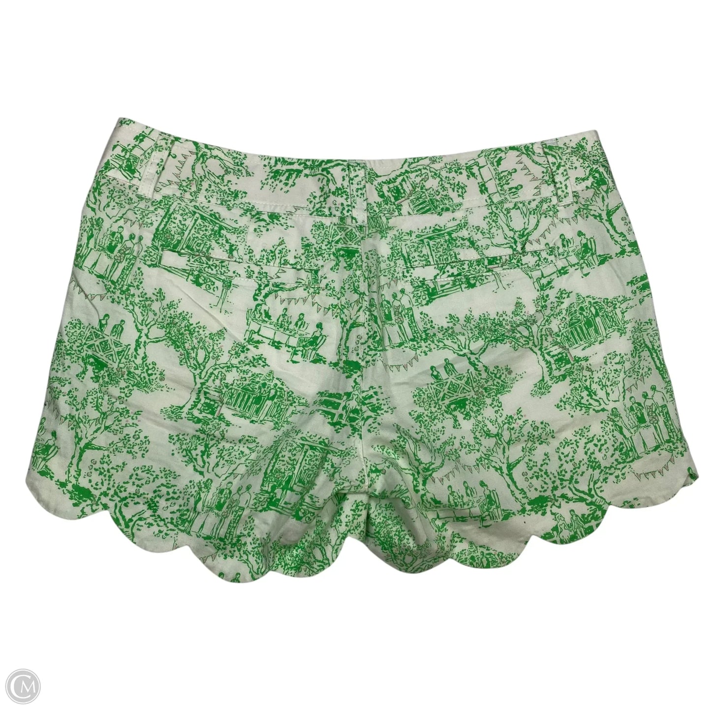 Shorts Designer By Lilly Pulitzer In Green, Size: 2