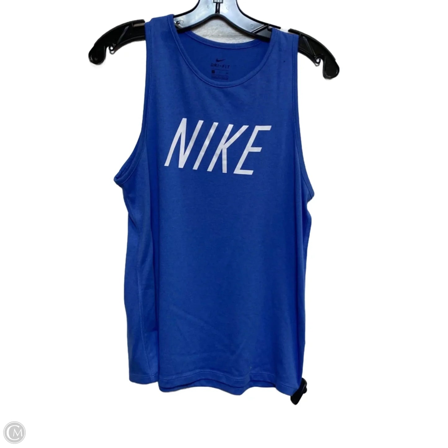 Athletic Tank Top By Nike Apparel In Blue, Size: S