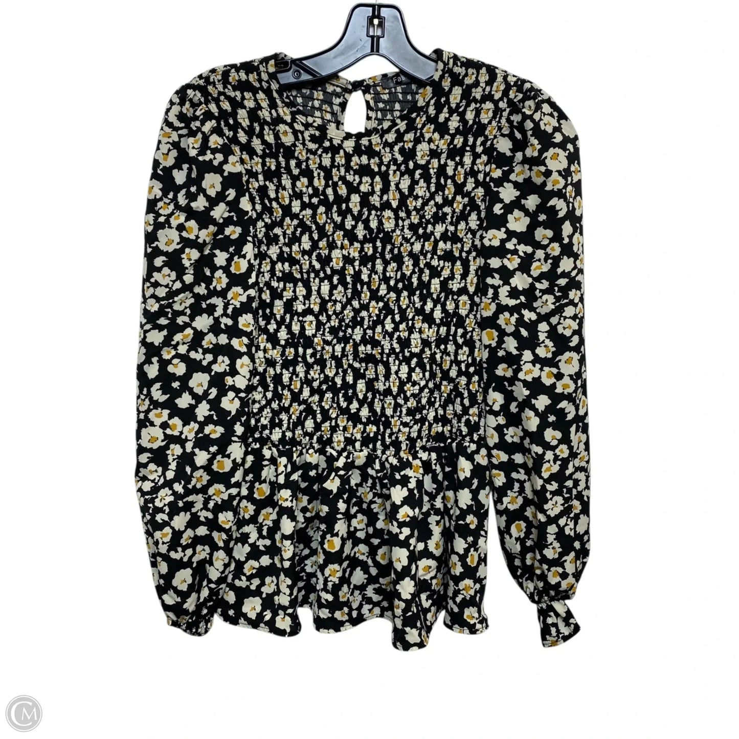 Top Long Sleeve By Fashion In Animal Print, Size: S