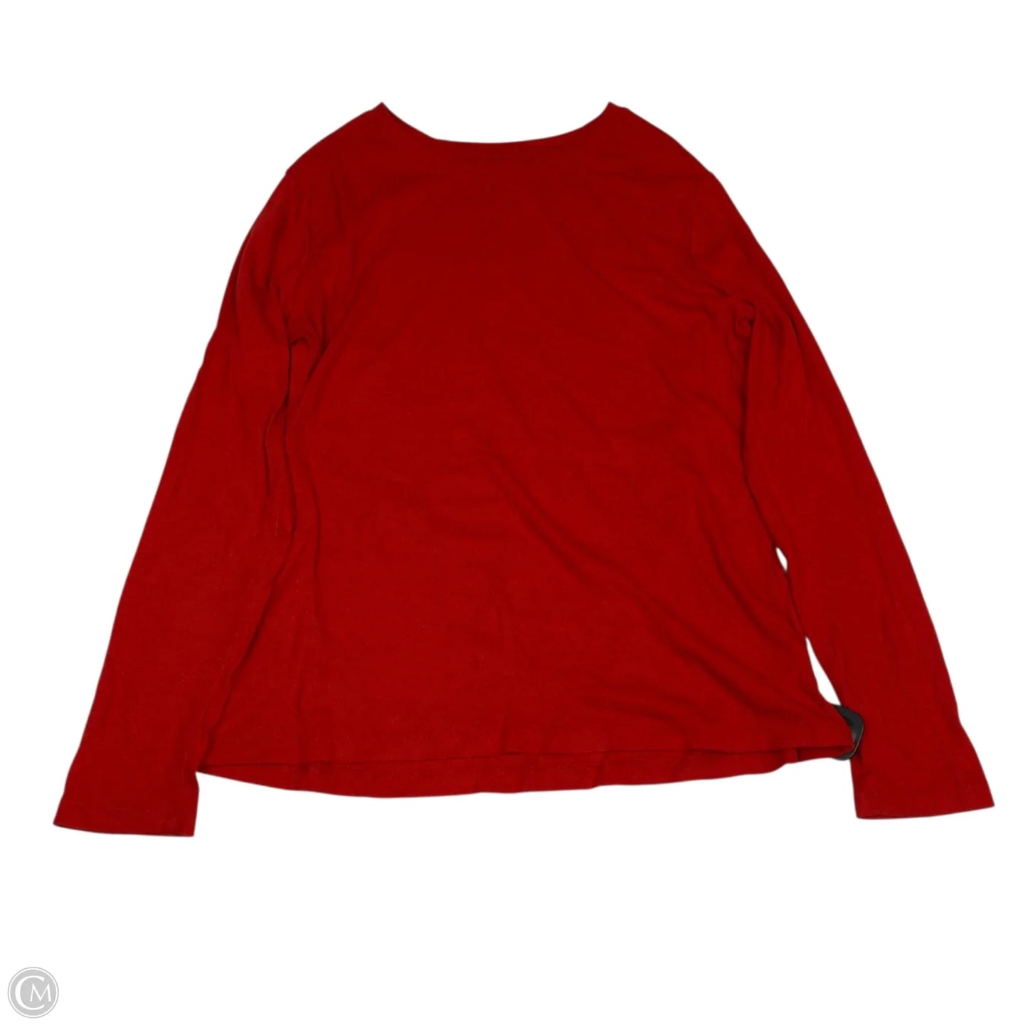 Top Long Sleeve By A New Day In Red, Size: Xl