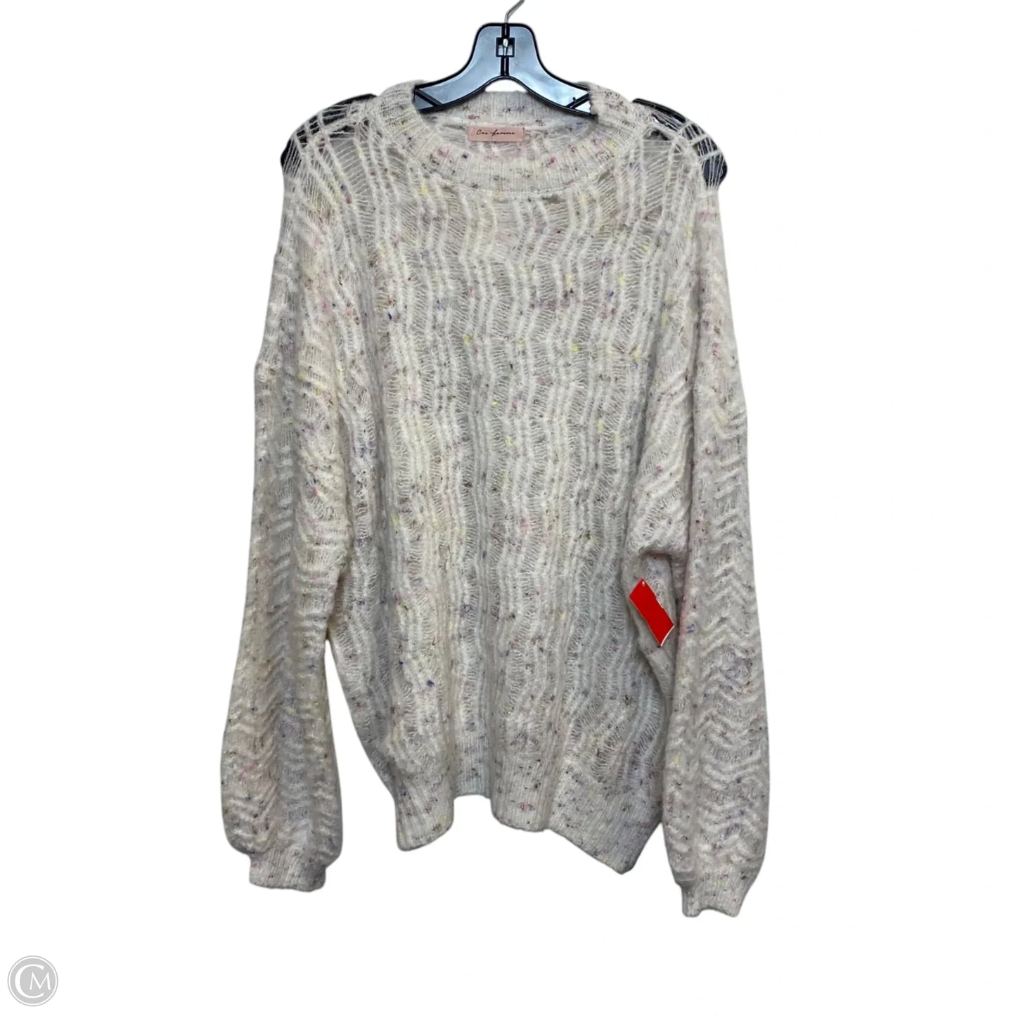 Sweater By Ces Femme In White, Size: L