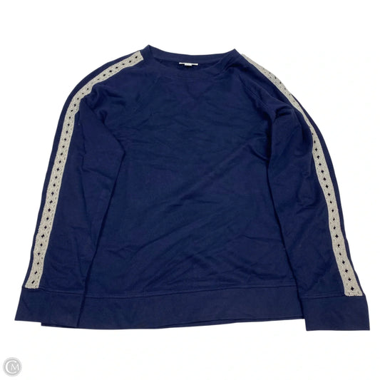 Top Long Sleeve By J. Jill In Blue, Size: S