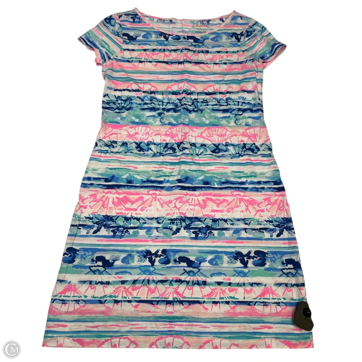 Dress Designer By Lilly Pulitzer In Blue & Pink, Size: Xs