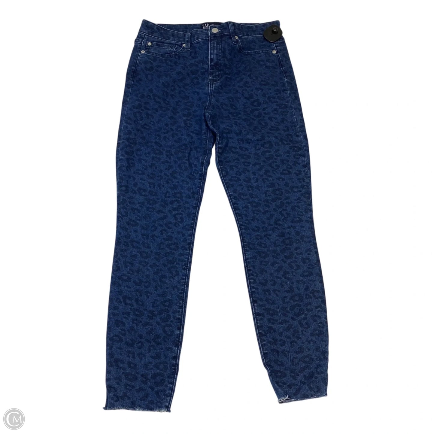 Jeans Skinny By Gap In Blue Denim, Size: 8