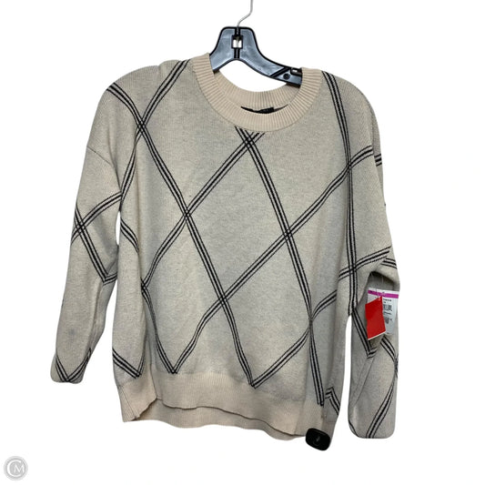 Sweater By T Tahari In Cream, Size: M