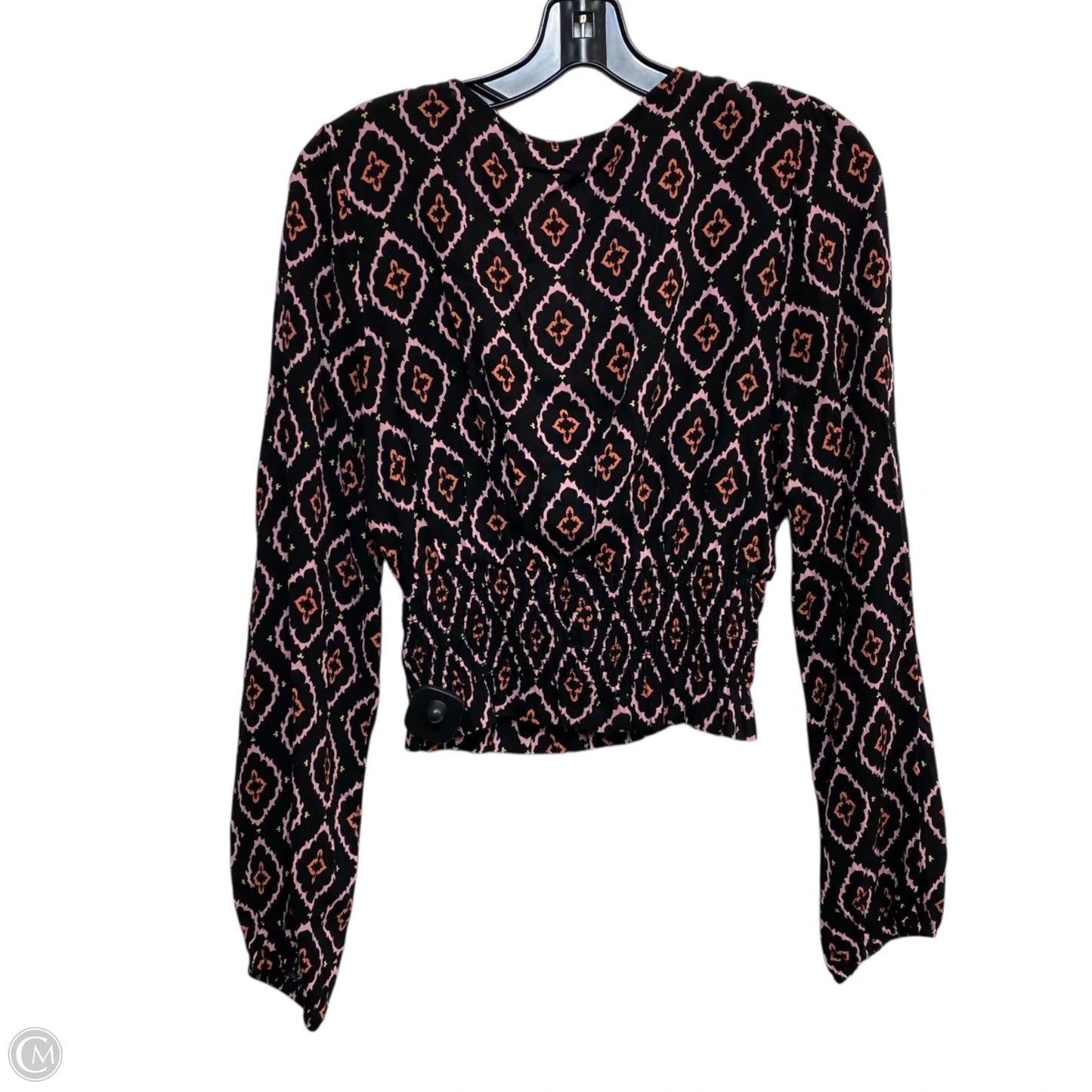 Top Long Sleeve By Ces Femme In Black, Size: M