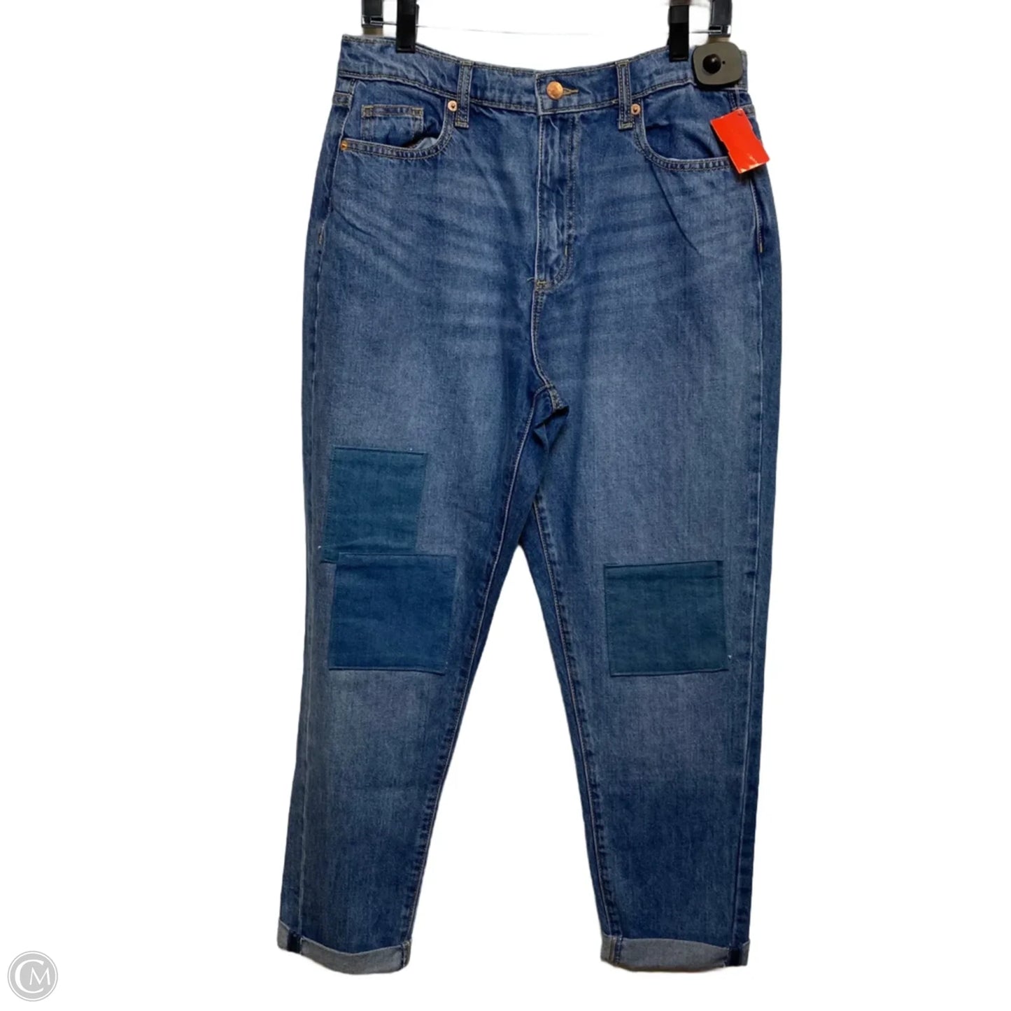 Jeans Boyfriend By Universal Thread In Blue Denim, Size: 4