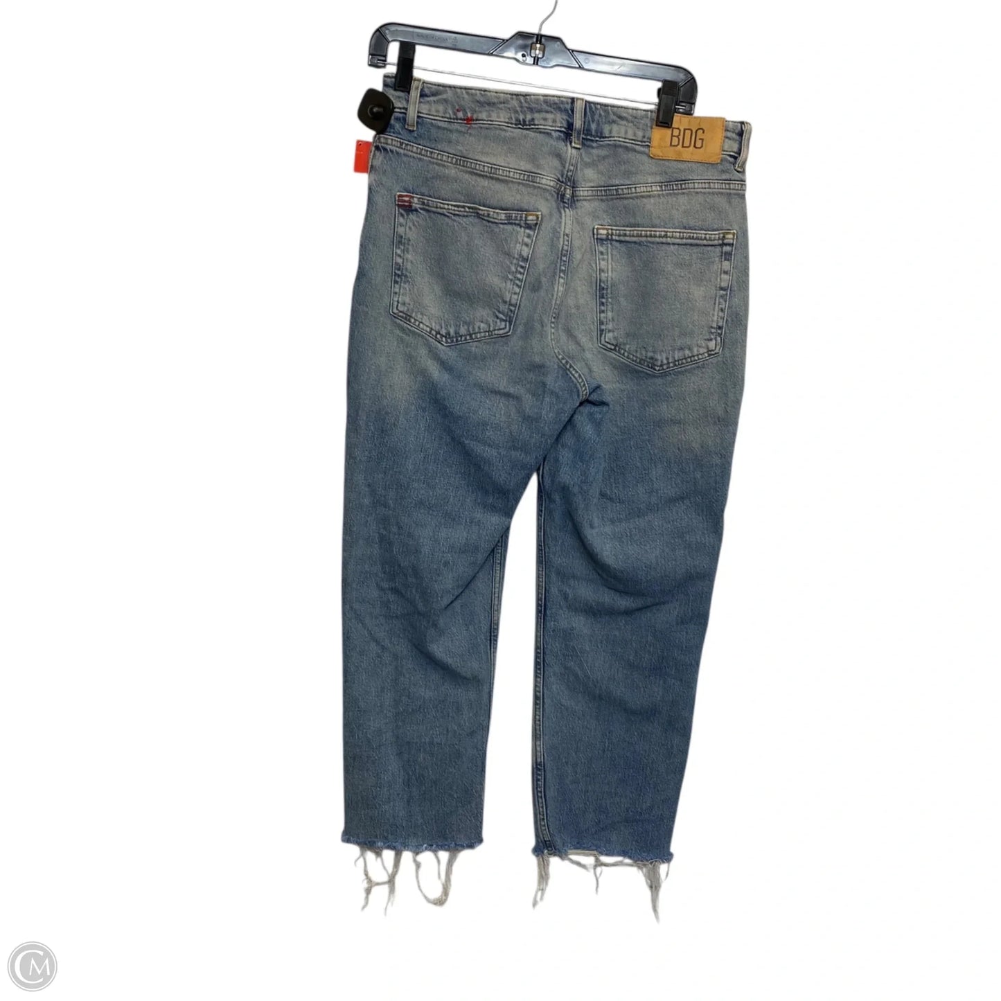 Jeans Straight By Bdg In Blue Denim, Size: 10