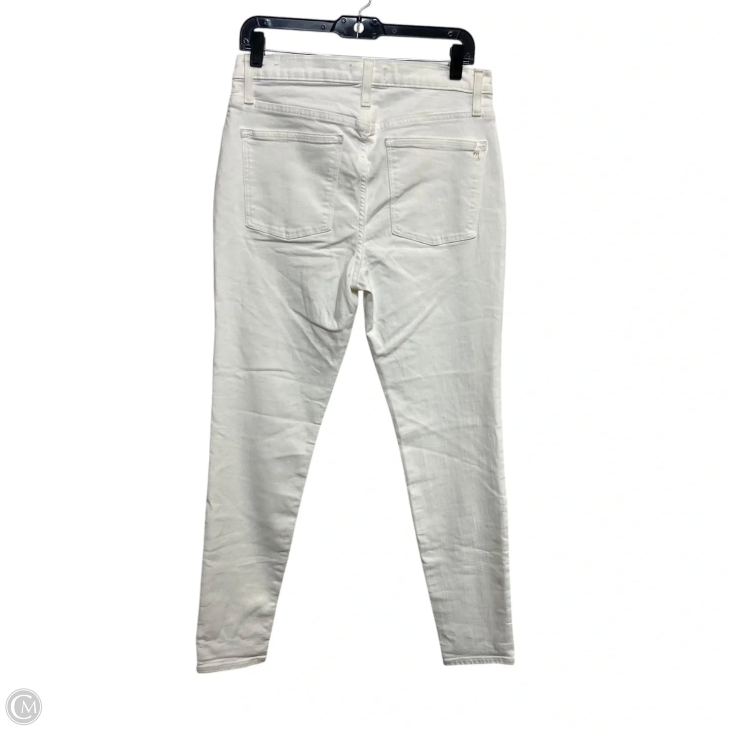 Jeans Skinny By Madewell In White Denim, Size: 12