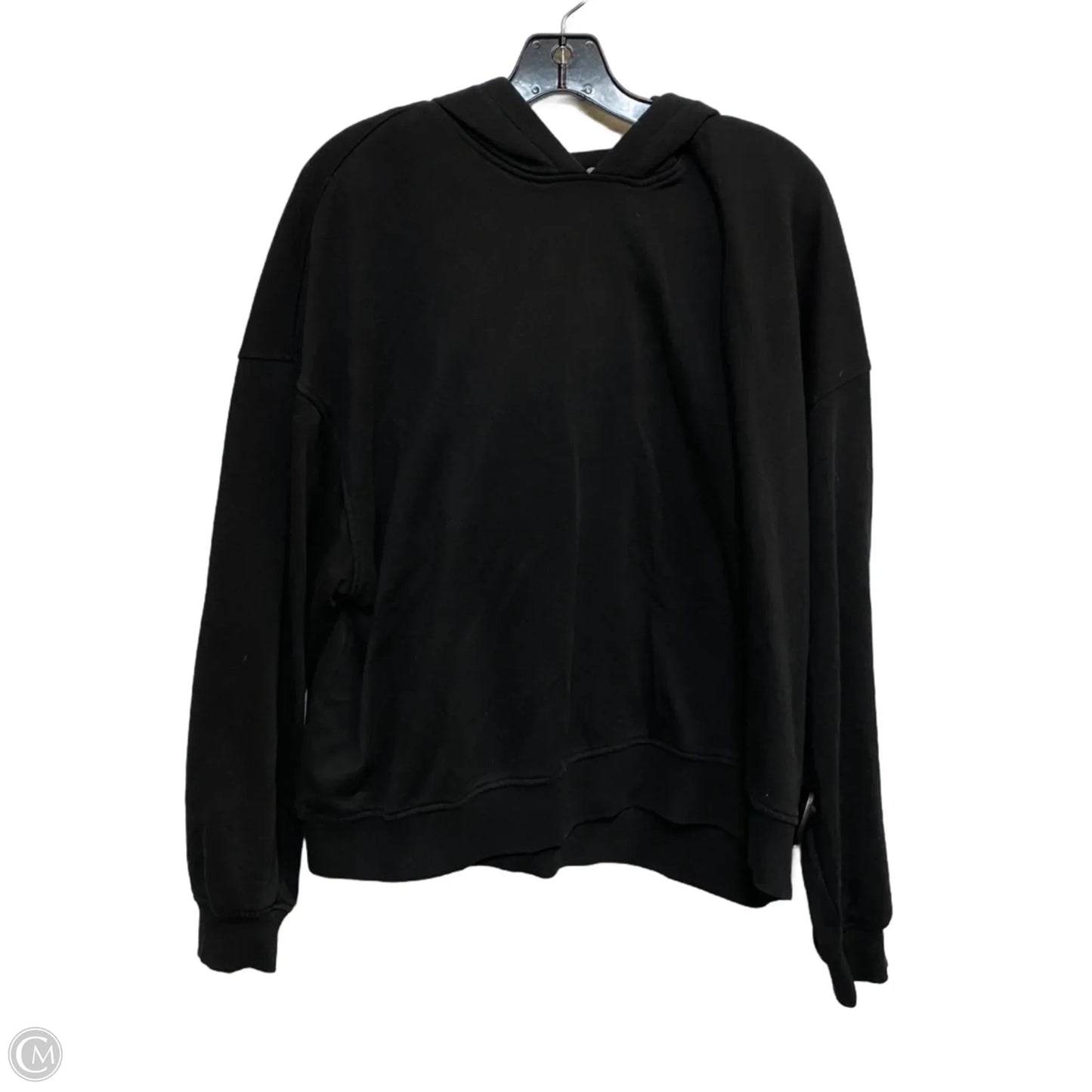 Sweatshirt Hoodie By H&m In Black, Size: Xl