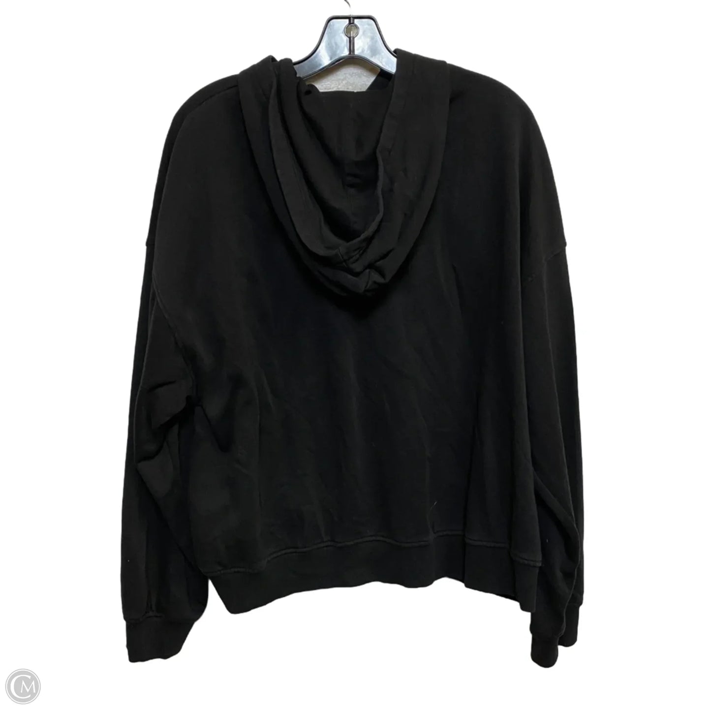 Sweatshirt Hoodie By H&m In Black, Size: Xl