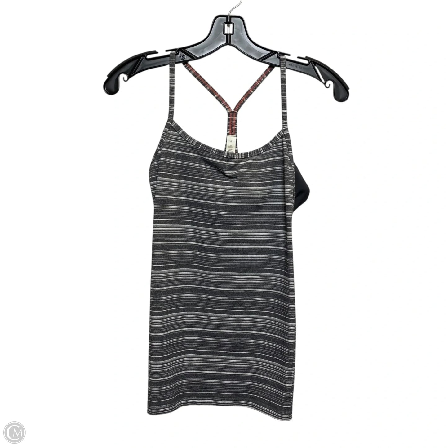 Athletic Tank Top Designer By Lululemon In Grey, Size: L