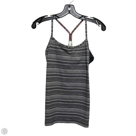 Athletic Tank Top Designer By Lululemon In Grey, Size: L