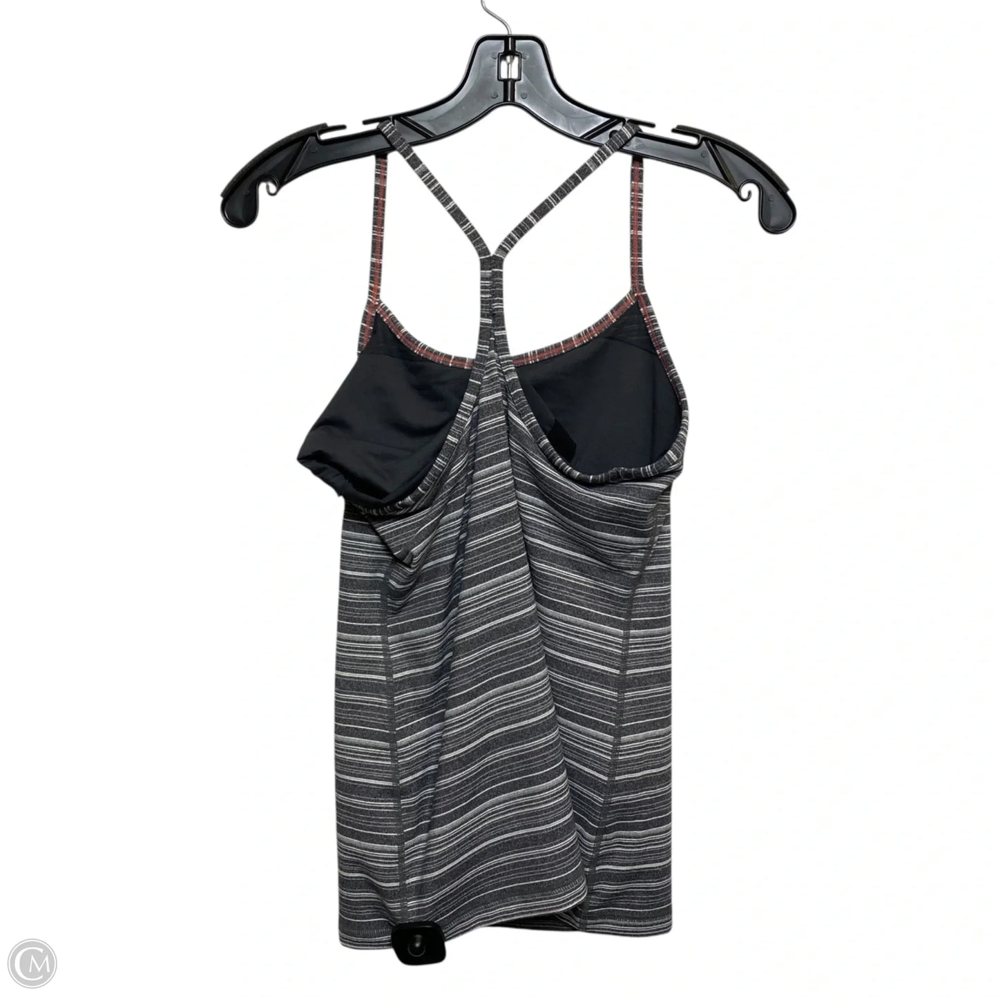 Athletic Tank Top Designer By Lululemon In Grey, Size: L