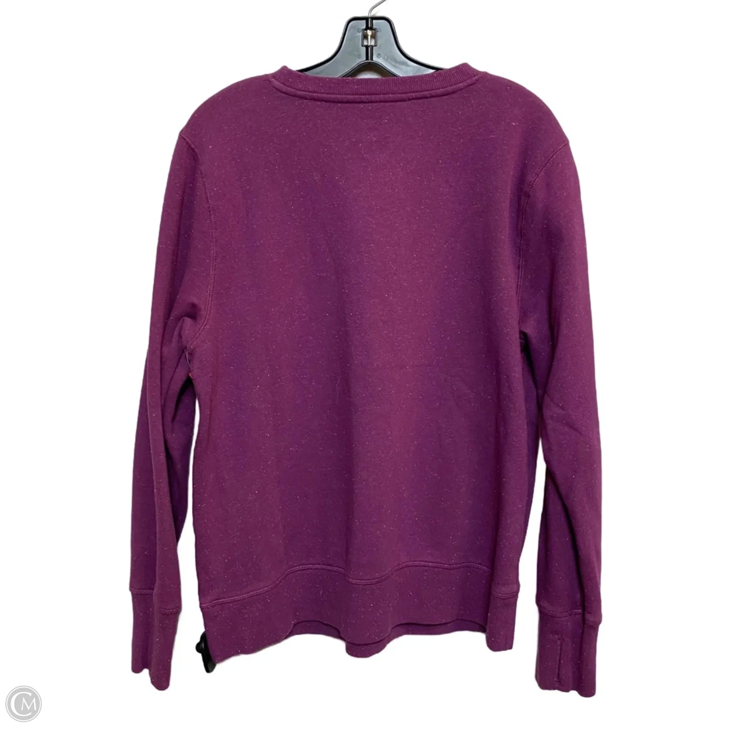 Sweatshirt Crewneck By Tek Gear In Purple, Size: Xl