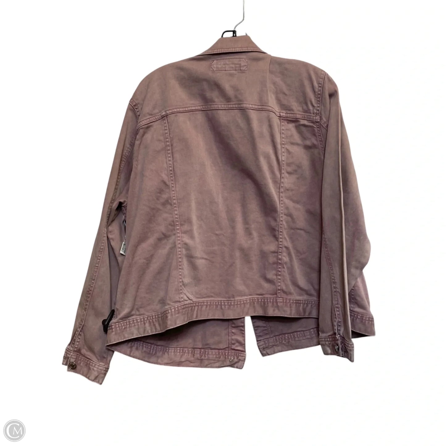 Jacket Denim By Maurices In Pink Denim, Size: 2x