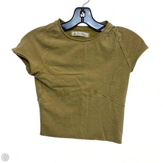 Top Short Sleeve By We The Free In Green, Size: Xs