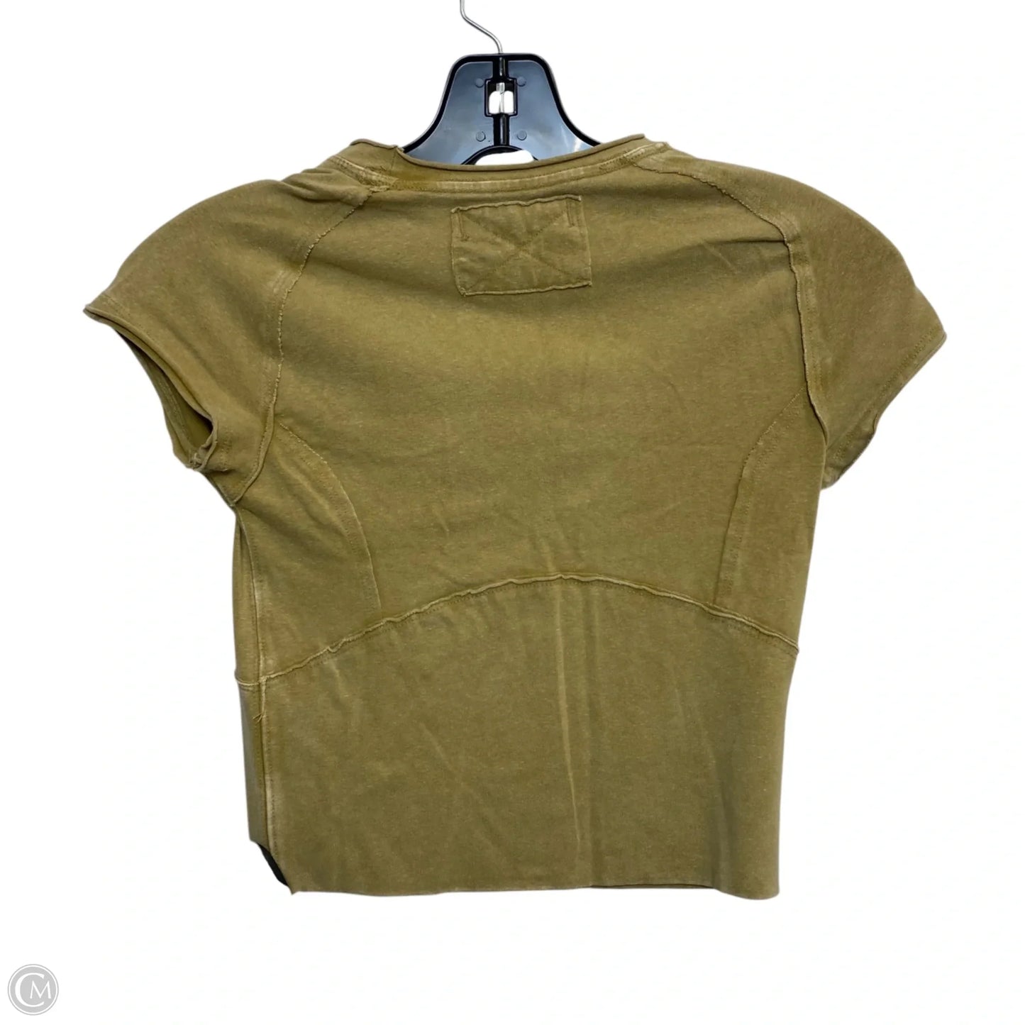 Top Short Sleeve By We The Free In Green, Size: Xs