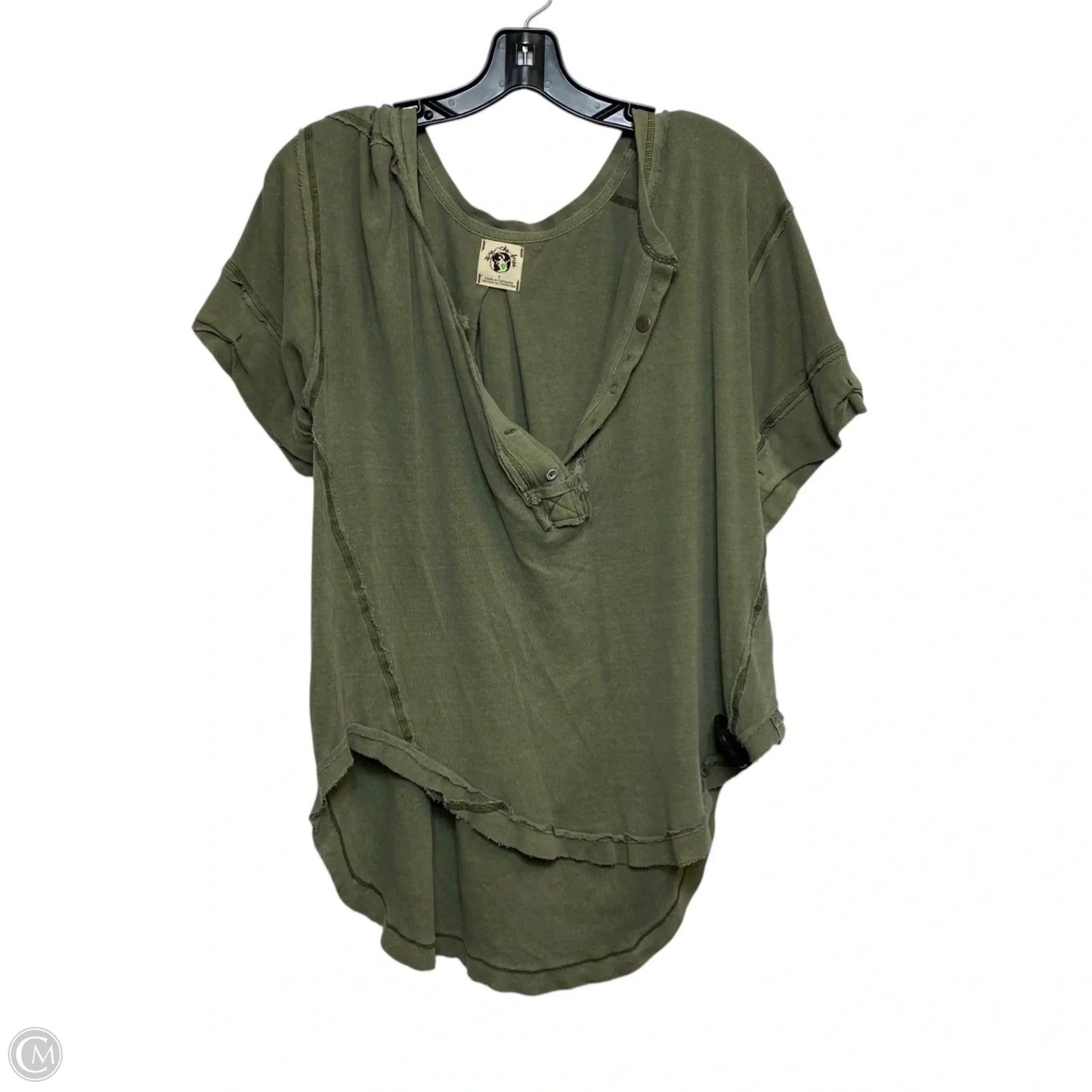 Top Short Sleeve By We The Free In Green, Size: S