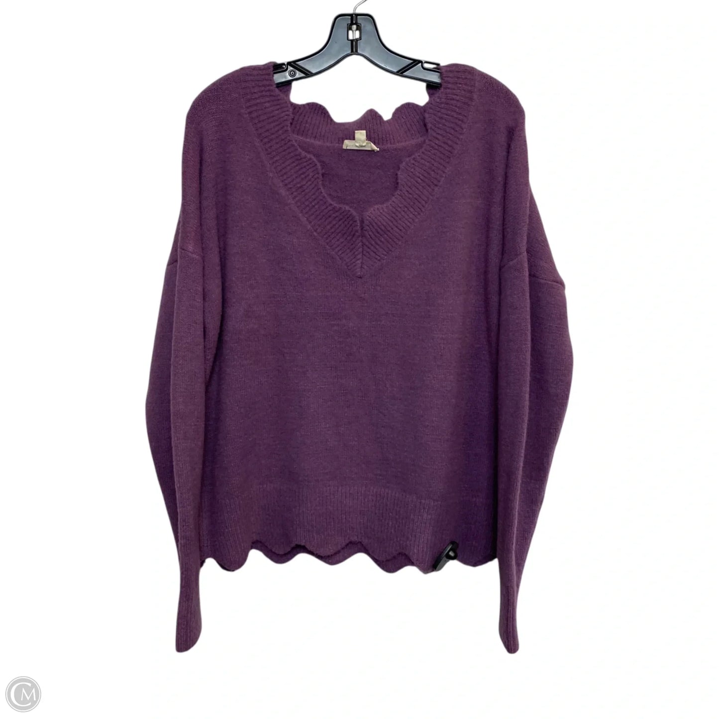 Sweater By Ee Some In Purple, Size: M