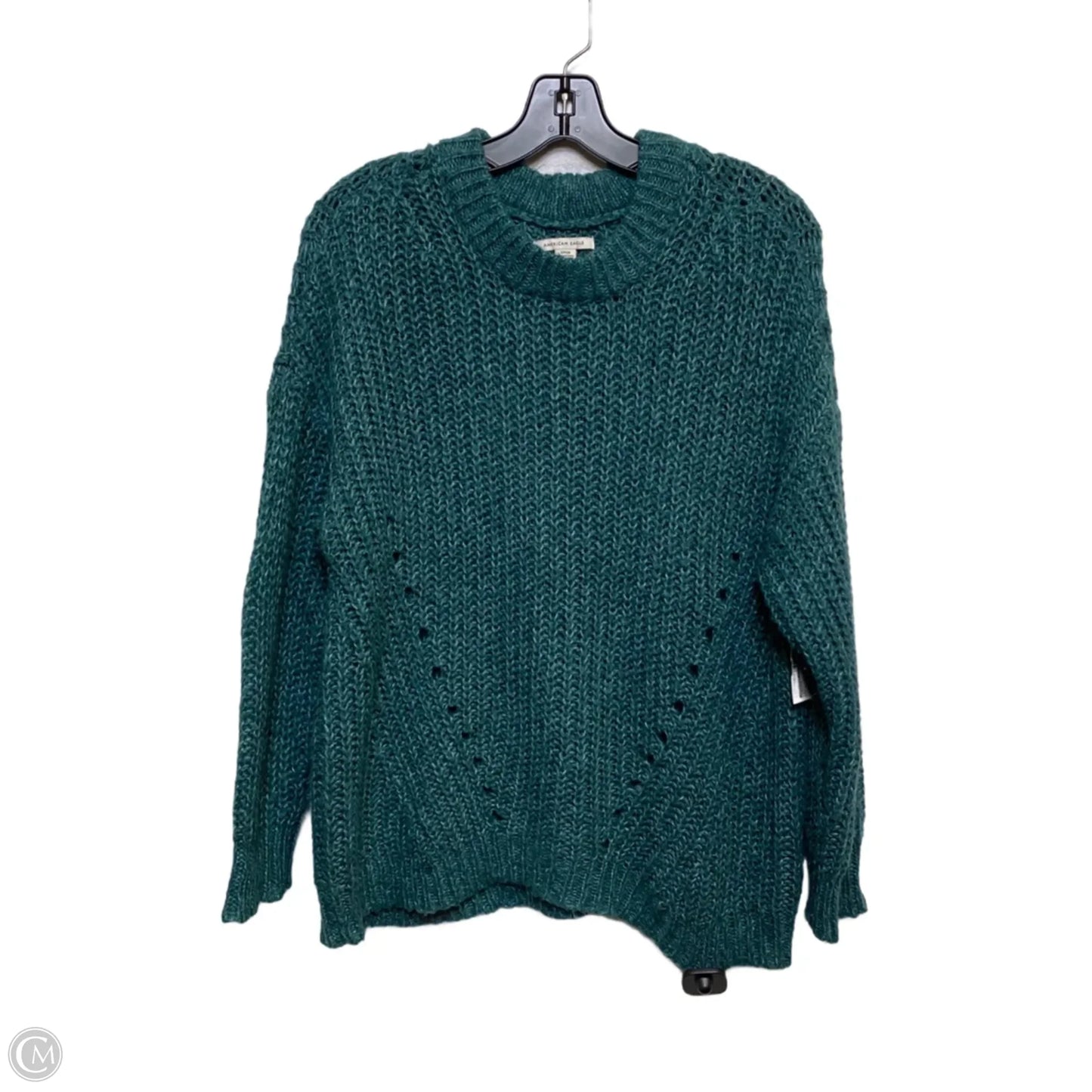 Sweater By American Eagle In Green, Size: S