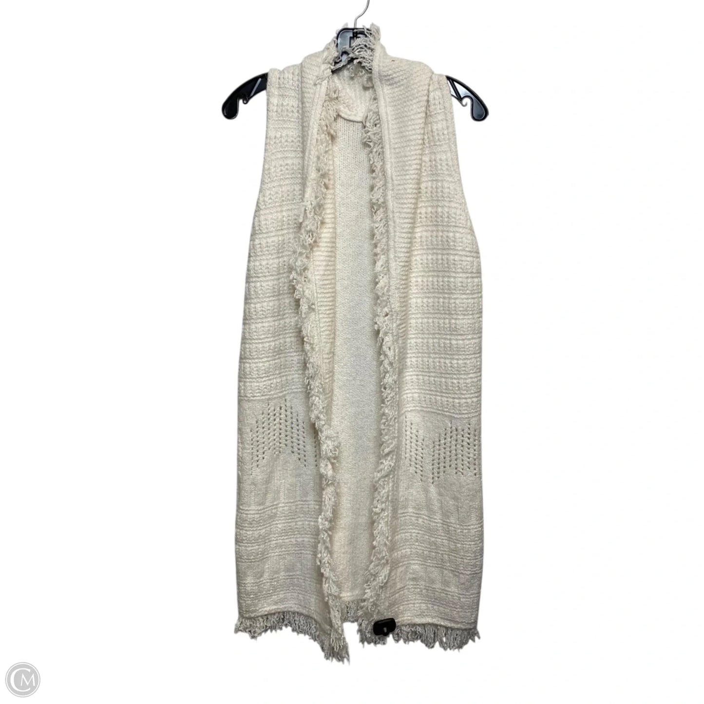 Vest Sweater By Sincerely Jules In Cream, Size: S