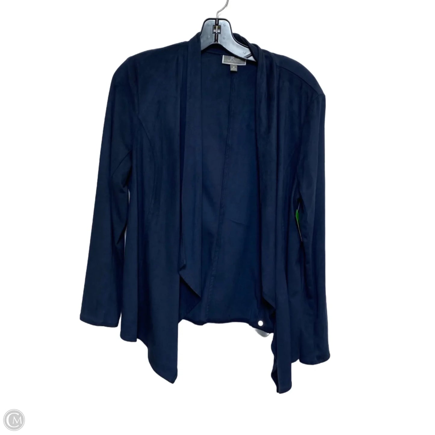 Cardigan By Jm Collections In Blue, Size: M