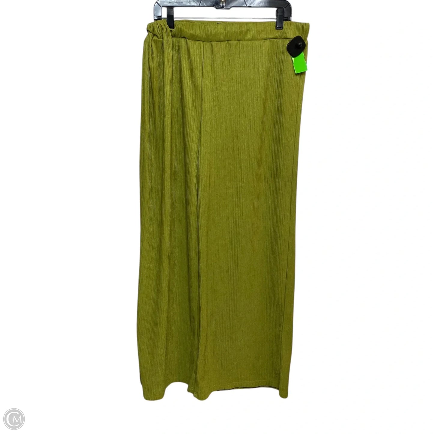Pants Set 2pc By Shein In Green, Size: 1x