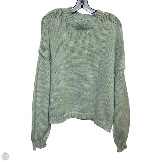 Sweater Cardigan By Clothes Mentor In Green, Size: Xxl