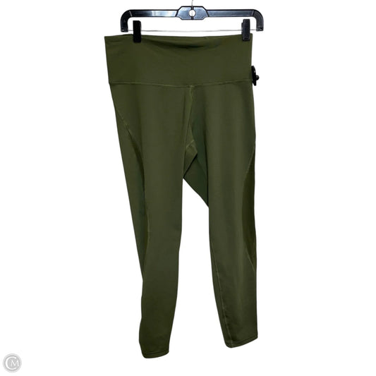 Athletic Leggings By Old Navy In Green, Size: L