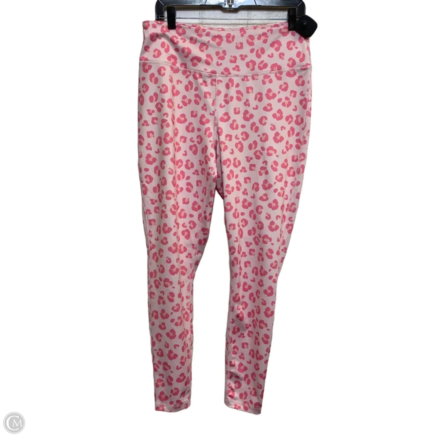 Athletic Leggings By Crown And Ivy In Pink, Size: L