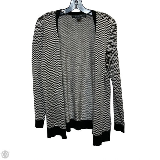 Cardigan By 89th And Madison In Black & Grey, Size: M