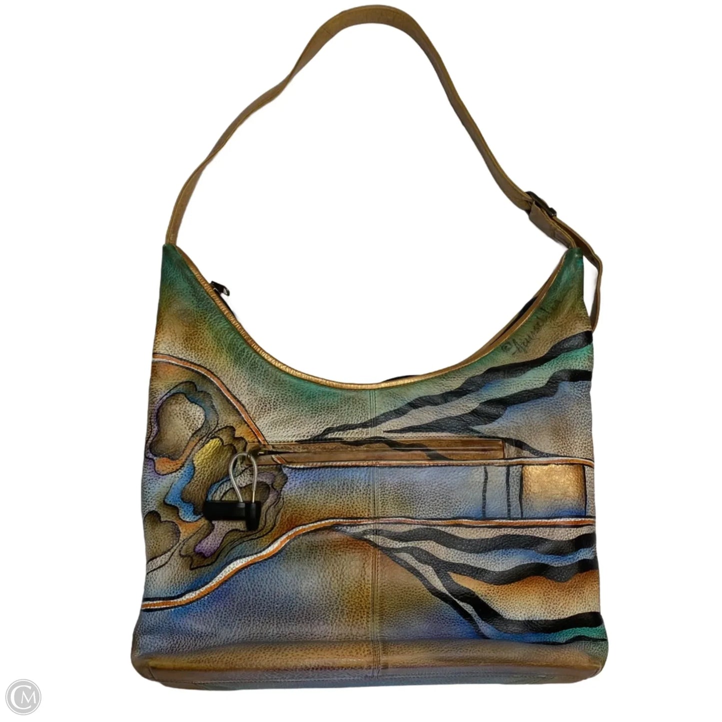 Handbag Designer By Anuschka, Size: Medium