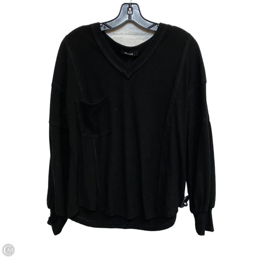 Top Long Sleeve By Btfbm In Black, Size: S