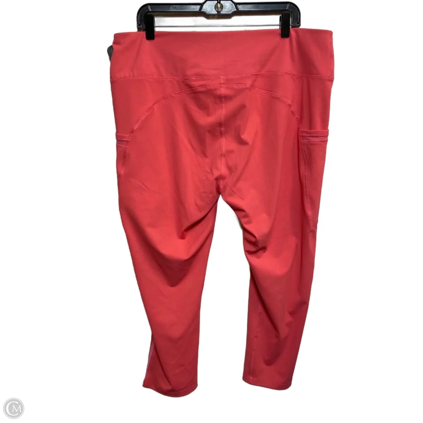 Athletic Leggings By Cato In Pink, Size: 2x