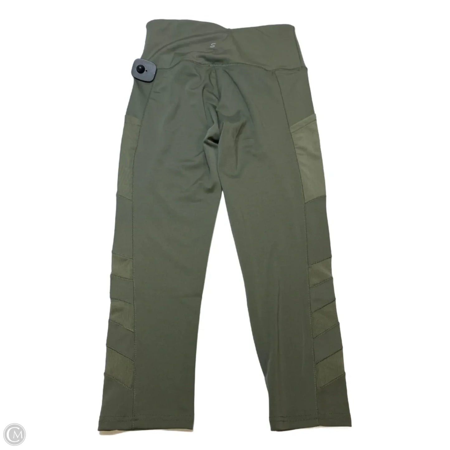 Athletic Leggings By Shosho In Green, Size: M