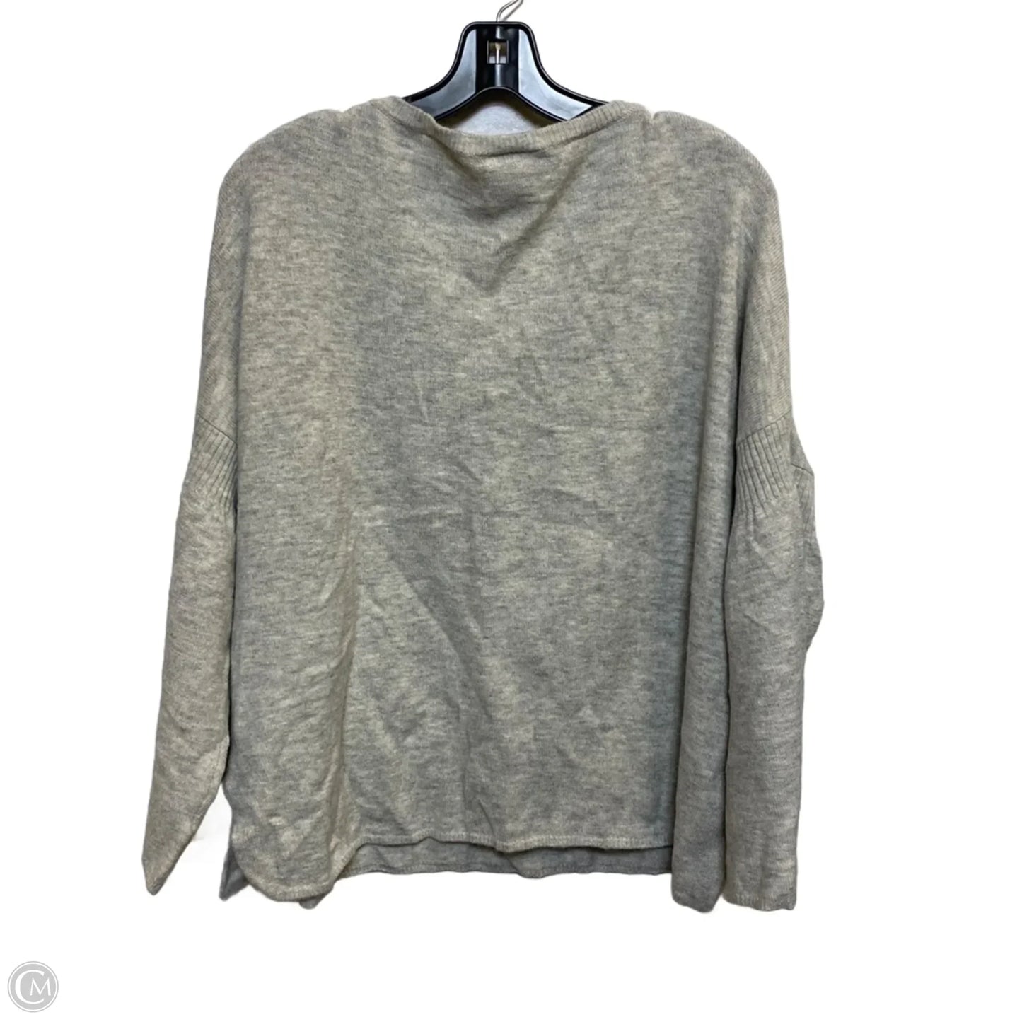 Sweater By Loft In Grey, Size: L