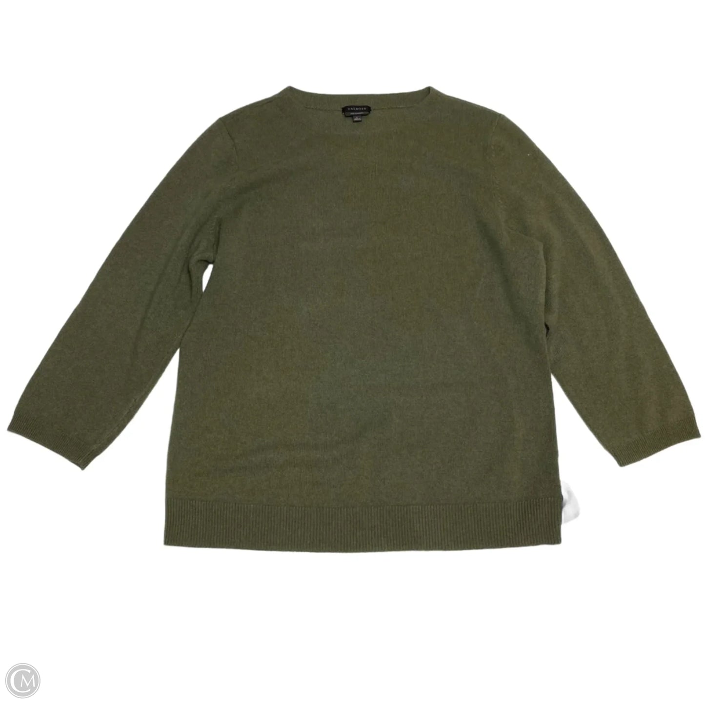 Sweater Cashmere By Talbots In Green, Size: L