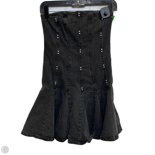 Dress Casual Short By Wild Fable In Black Denim, Size: Xxs